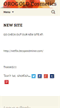 Mobile Screenshot of orocosmetics.info